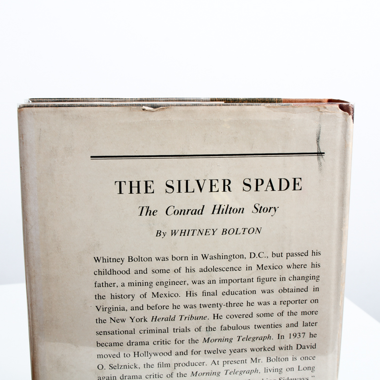 Signed "The Silver Space: The Conrad Hilton Story" Book