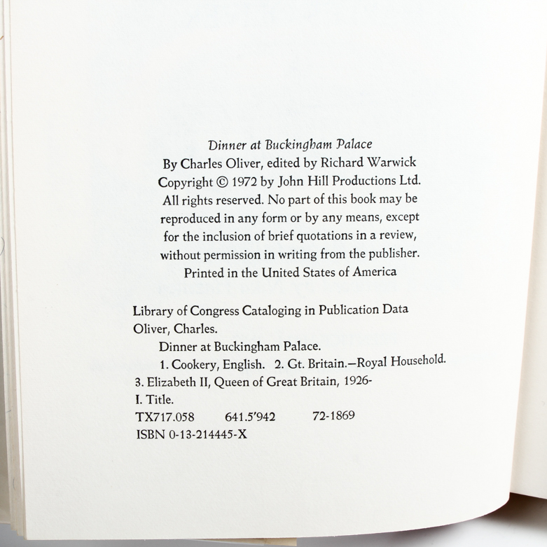 1972 "Dinner at Buckingham Palace"