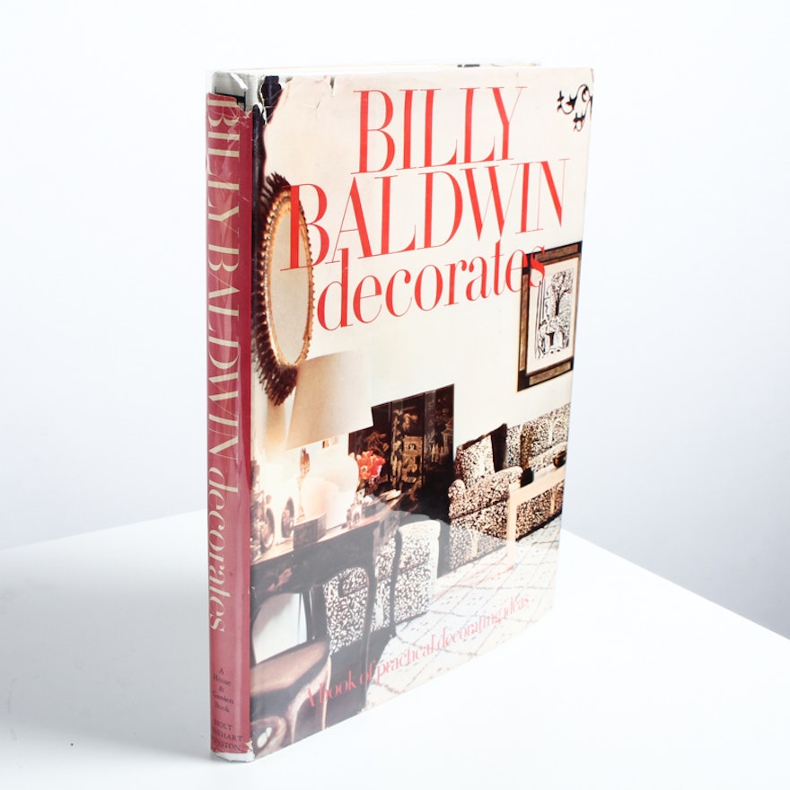 Signed "Billy Baldwin Decorates" Book