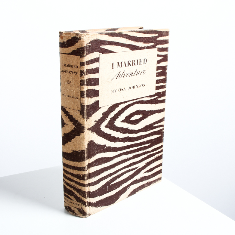 "I Married Adventure" by Osa Johnson, First Edition 1940
