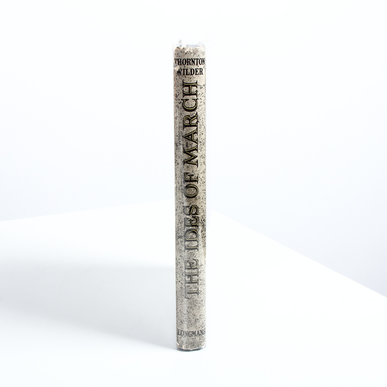 "The Ides of March" Signed First Edition Novel by Thornton Wilder