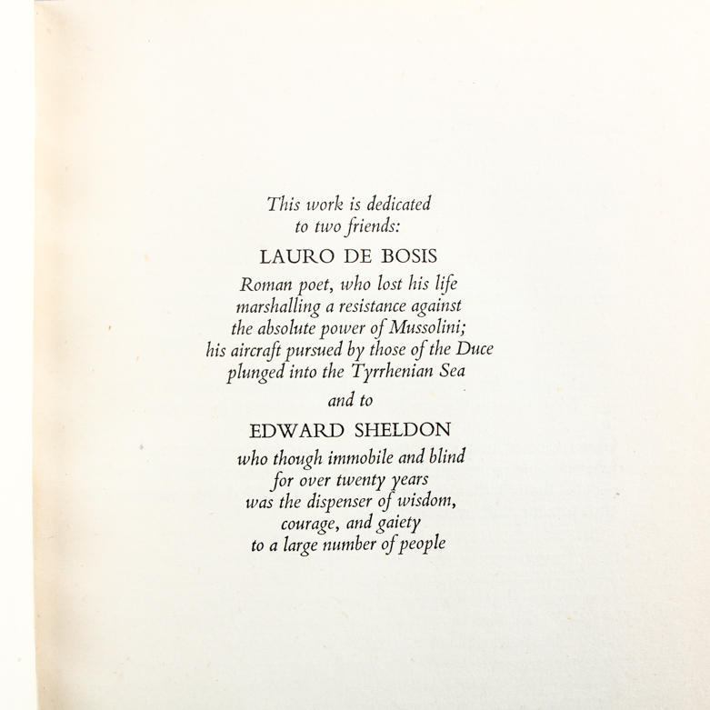 "The Ides of March" Signed First Edition Novel by Thornton Wilder