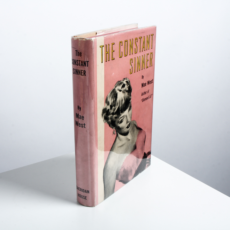 "The Constant Sinner" Signed Mae West Novel
