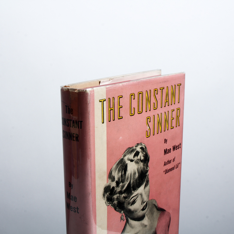 "The Constant Sinner" Signed Mae West Novel