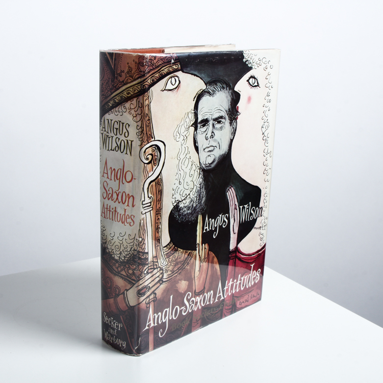 "Anglo-Saxon Attitudes" First English Edition by Angus Wilson