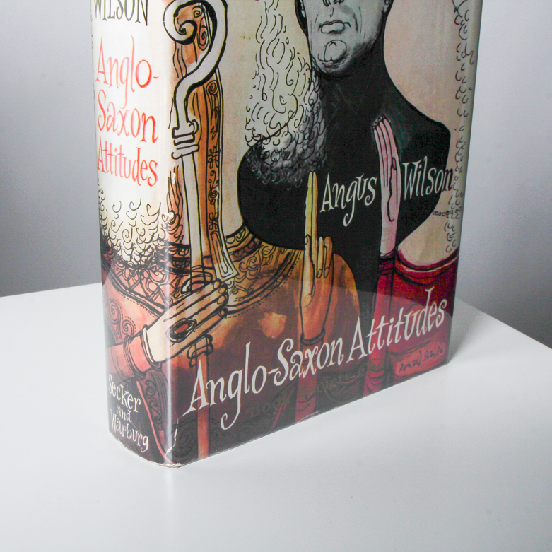 "Anglo-Saxon Attitudes" First English Edition by Angus Wilson