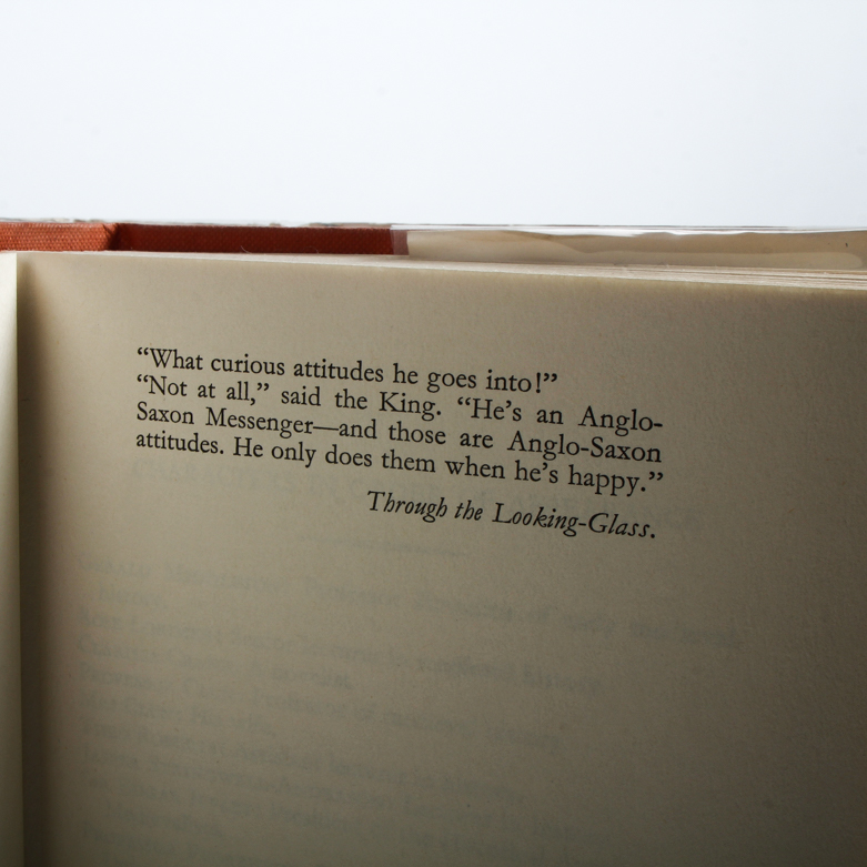 "Anglo-Saxon Attitudes" First English Edition by Angus Wilson