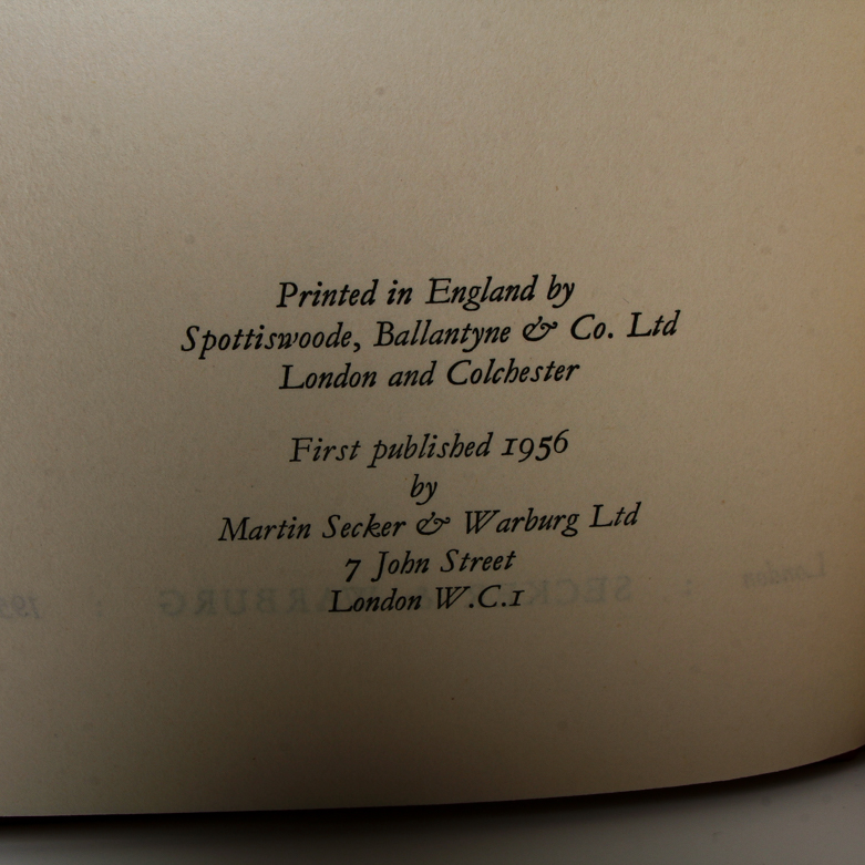 "Anglo-Saxon Attitudes" First English Edition by Angus Wilson