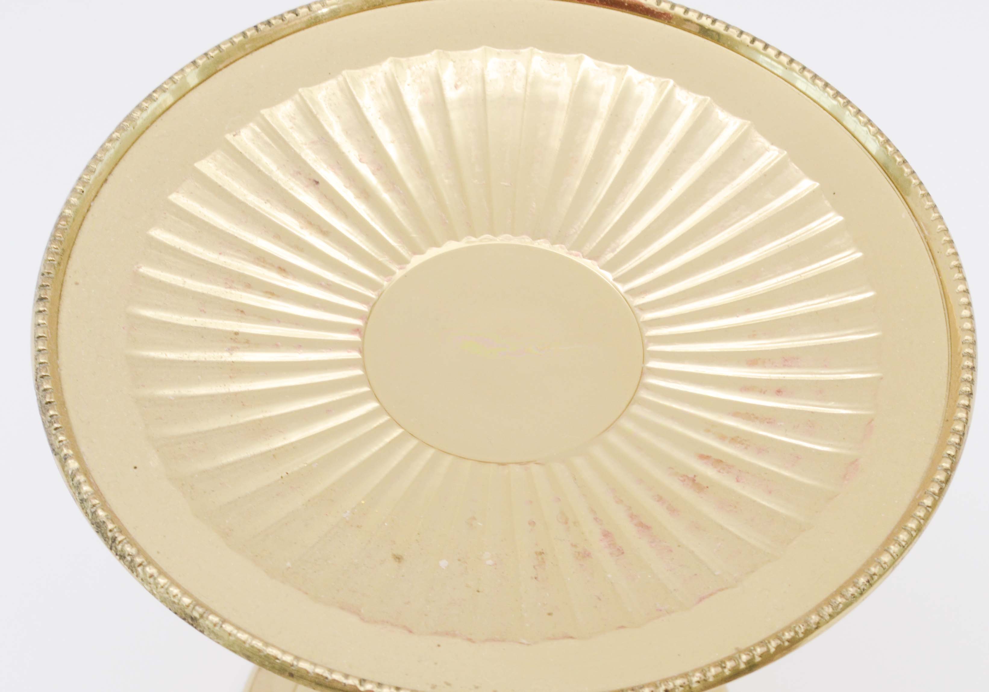 Set of Hosley Brass Pillar Candle Stands