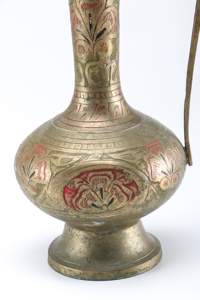 Indian Brass Lidded Vessel