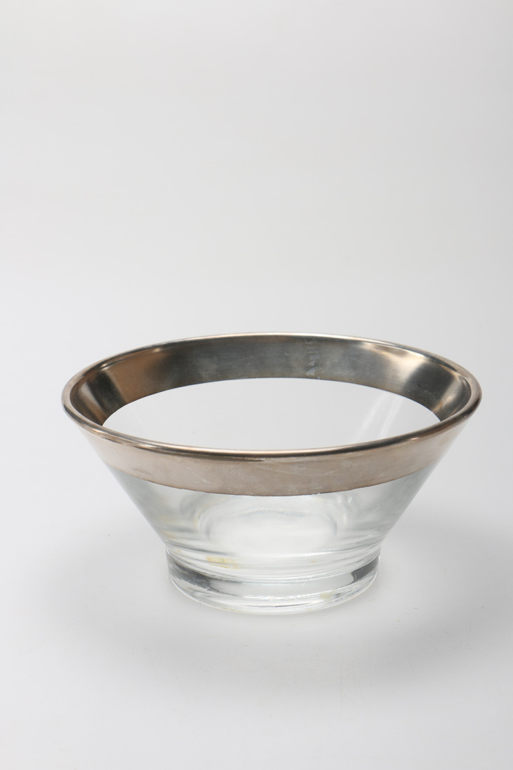 Set of Leonard Glass Coasters and Dorothy Thorpe Style Bowl