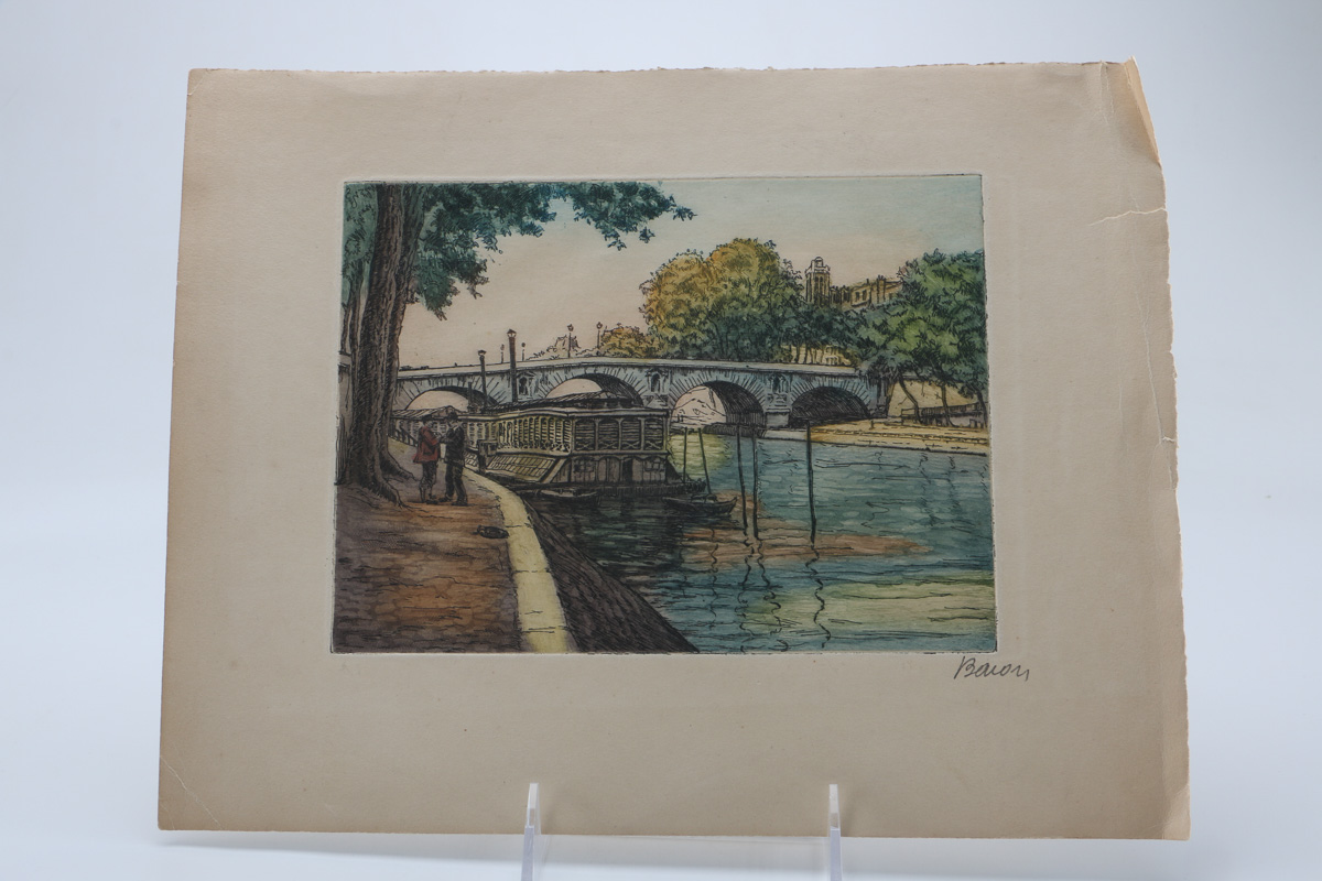 Collection of Four Hand Pulled Prints