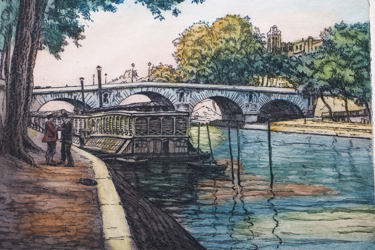 Collection of Four Hand Pulled Prints