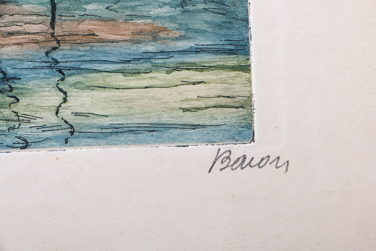 Collection of Four Hand Pulled Prints