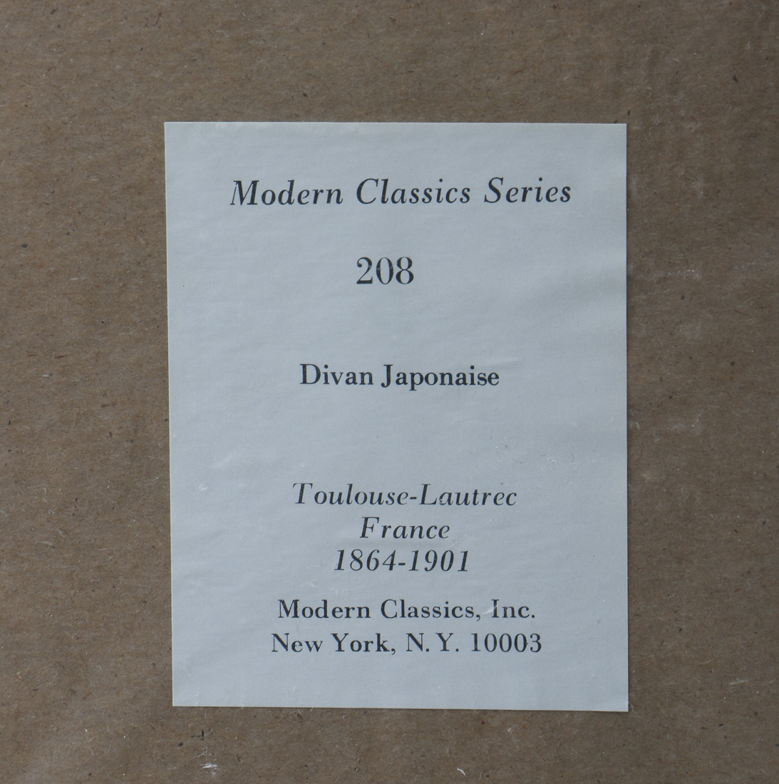 Collection of Four Hand Pulled Prints