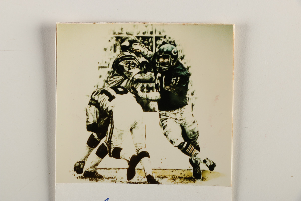 Dick Butkus Signed HOF Card