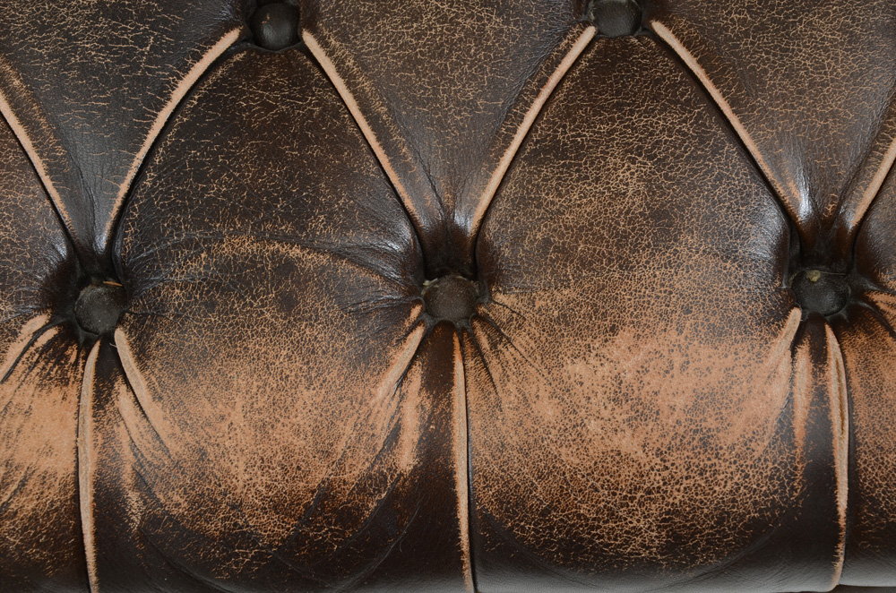 Hancock & Moore Tufted Leather Rolling Office Chair