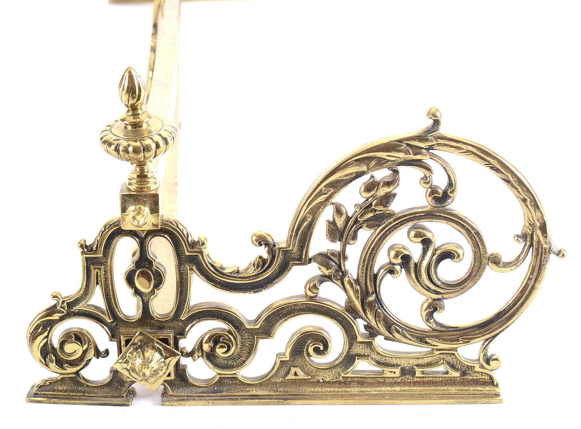 Antique Fireplace Fender