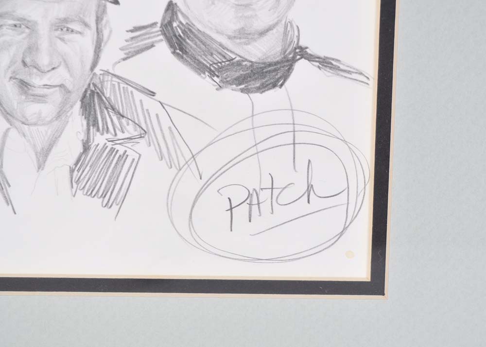 Jeanne Barnes Diehard 500 Pencil Drawing