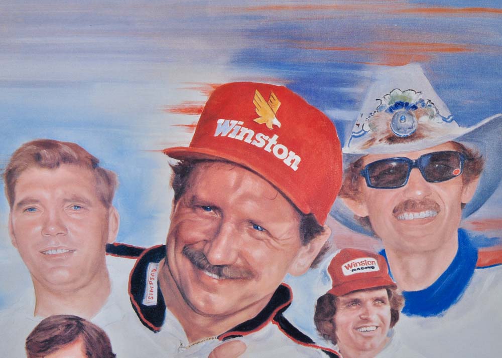 Jeanne Barnes  25th Anniversary Diehard Offset Lithograph