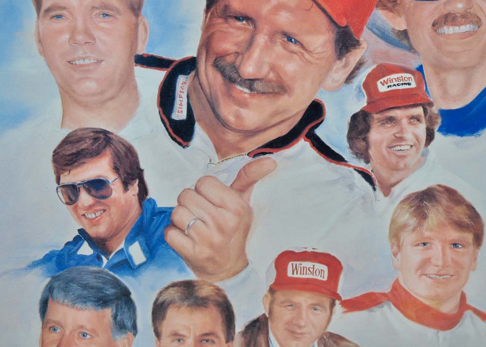 Jeanne Barnes  25th Anniversary Diehard Offset Lithograph