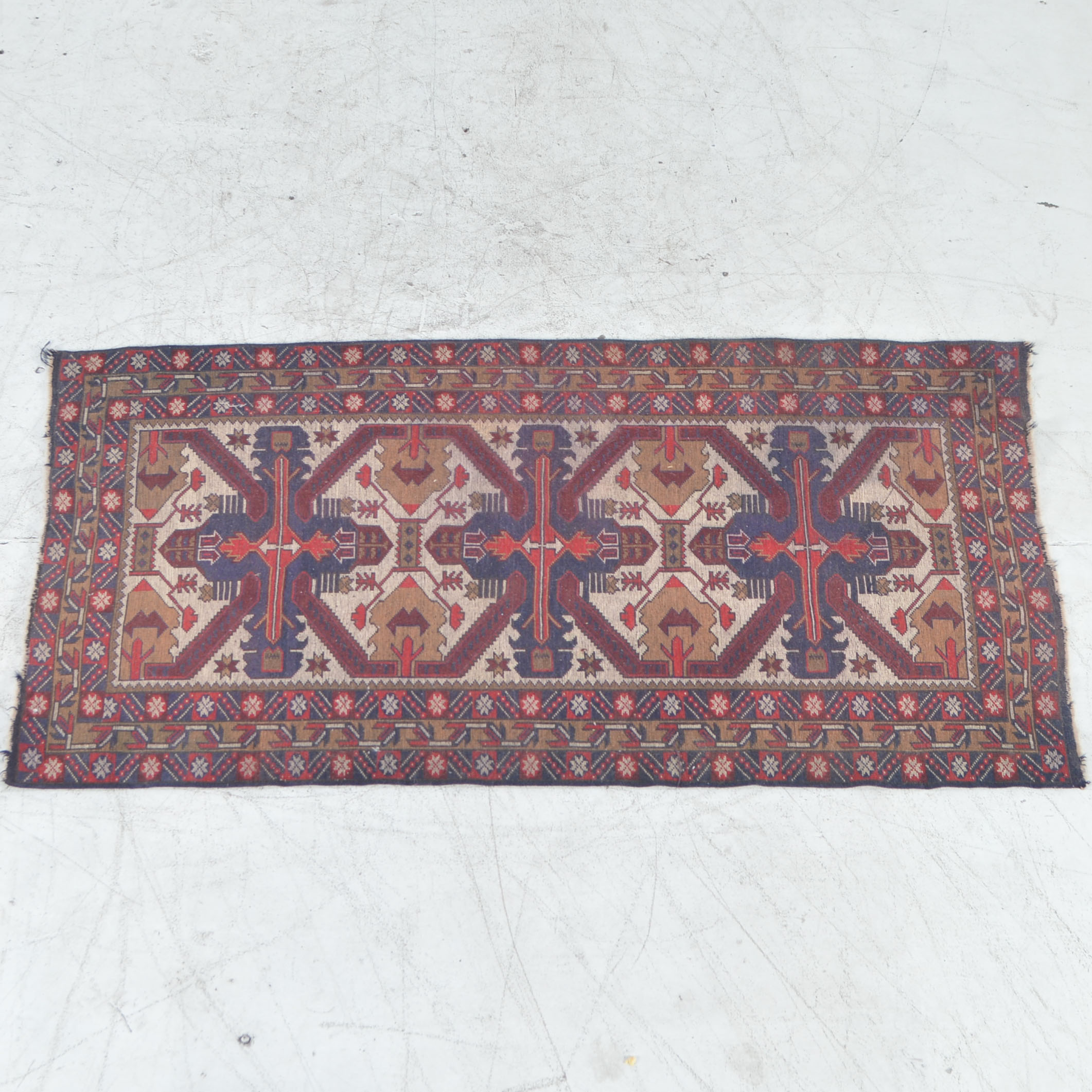 Hand Knotted Caucasian Area Rug