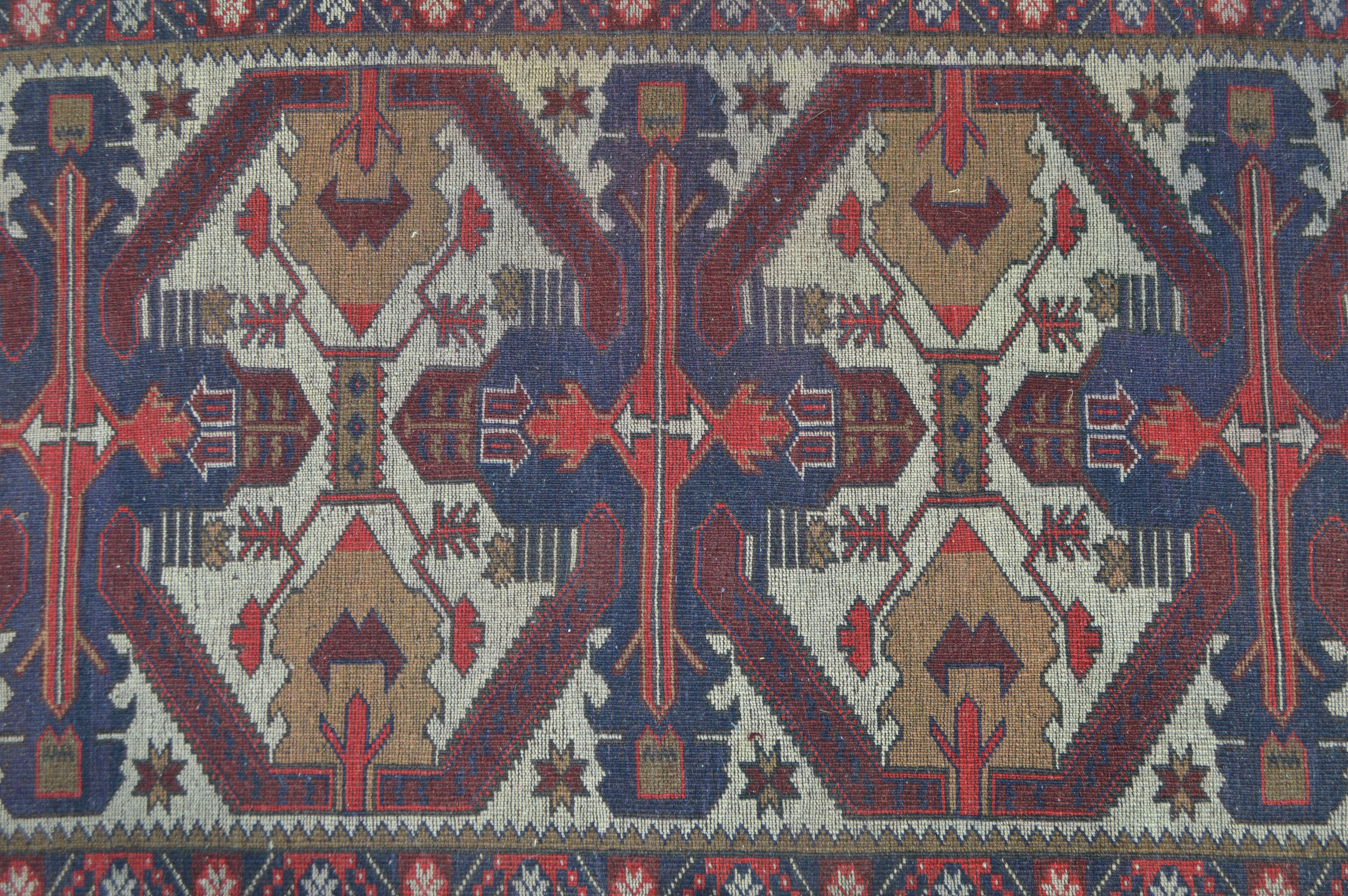 Hand Knotted Caucasian Area Rug