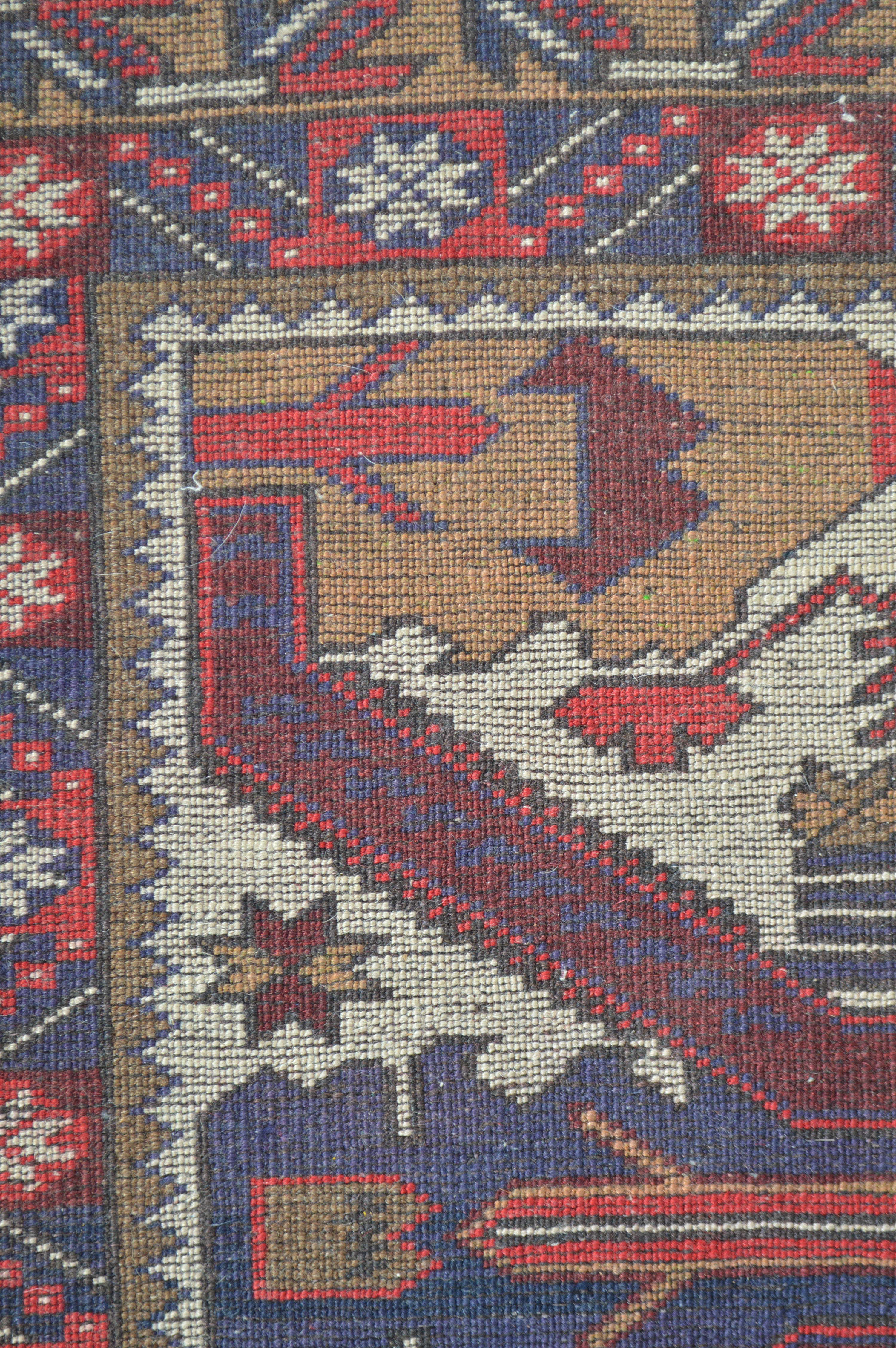Hand Knotted Caucasian Area Rug