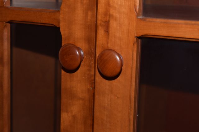 Kentucky Cherry Corner Cabinet