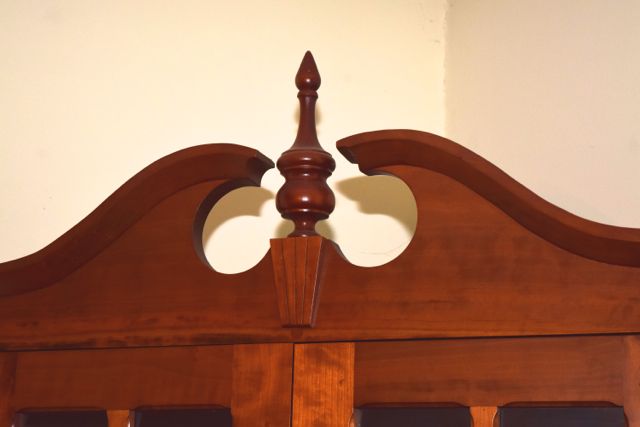 Kentucky Cherry Corner Cabinet