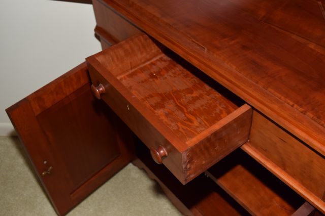 Kentucky Cherry Corner Cabinet