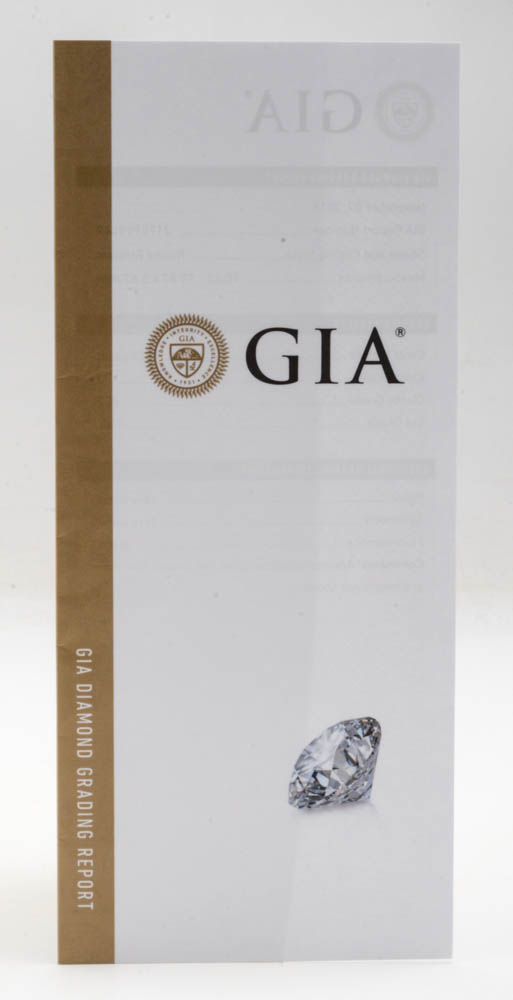 Loose 3.82 Carat Round Brilliant Cut Diamond