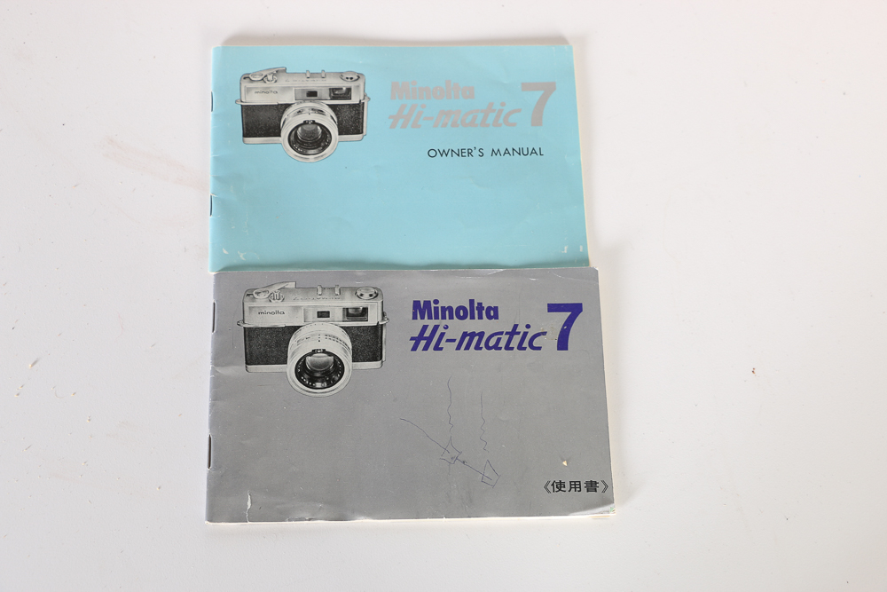 Pair of Kodak Brownie Cameras and Minolta Camera