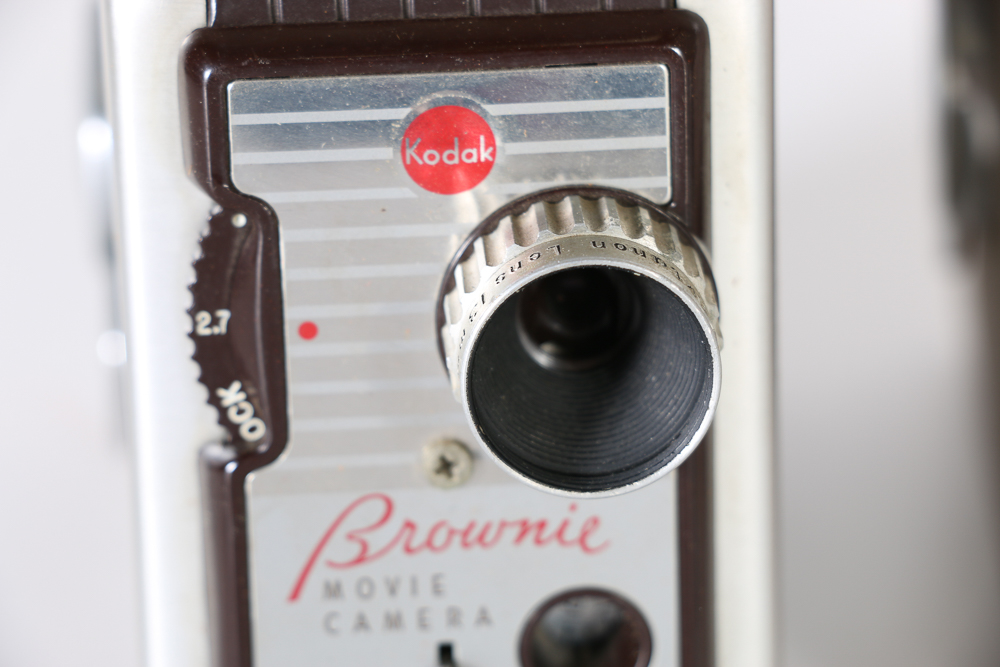 Pair of Kodak Brownie Cameras and Minolta Camera