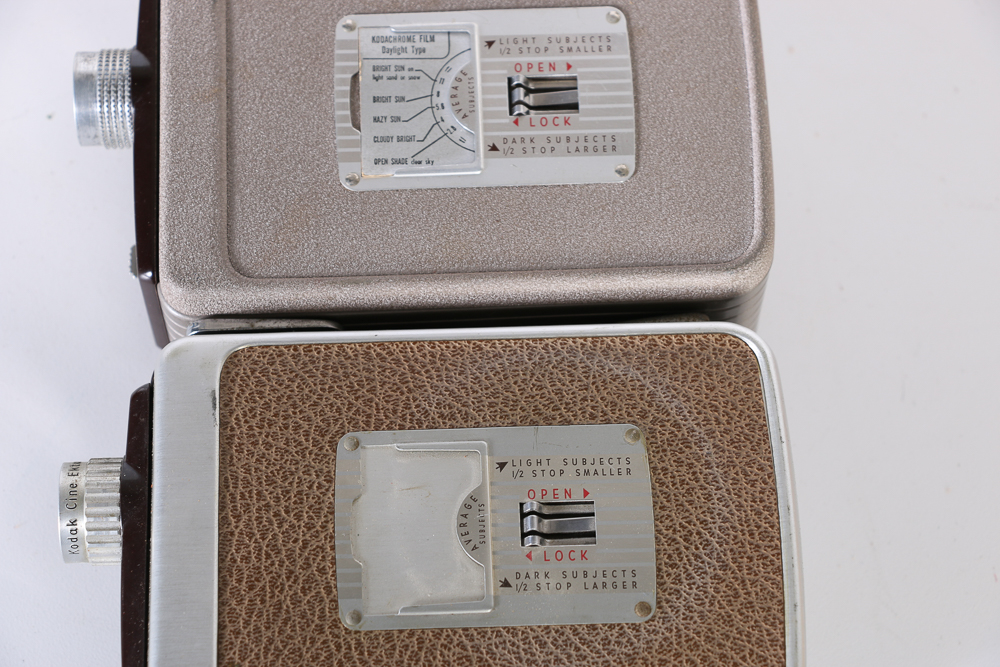 Pair of Kodak Brownie Cameras and Minolta Camera