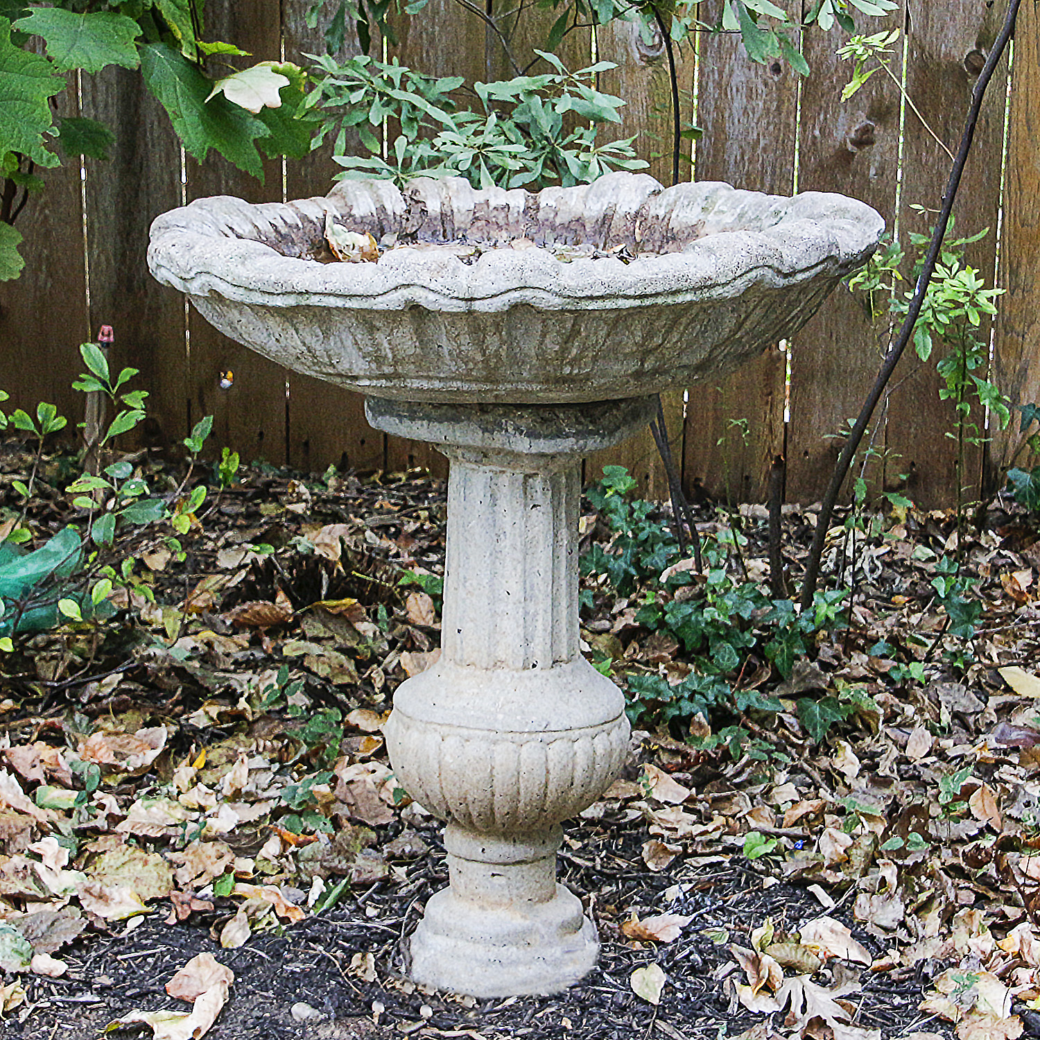 Large Stone Bird Bath