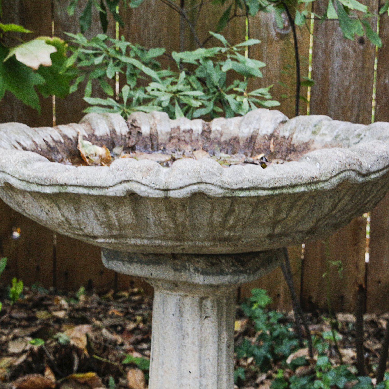 Large Stone Bird Bath
