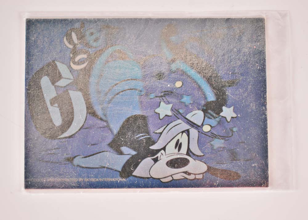 Holographic Walt Disney Cards