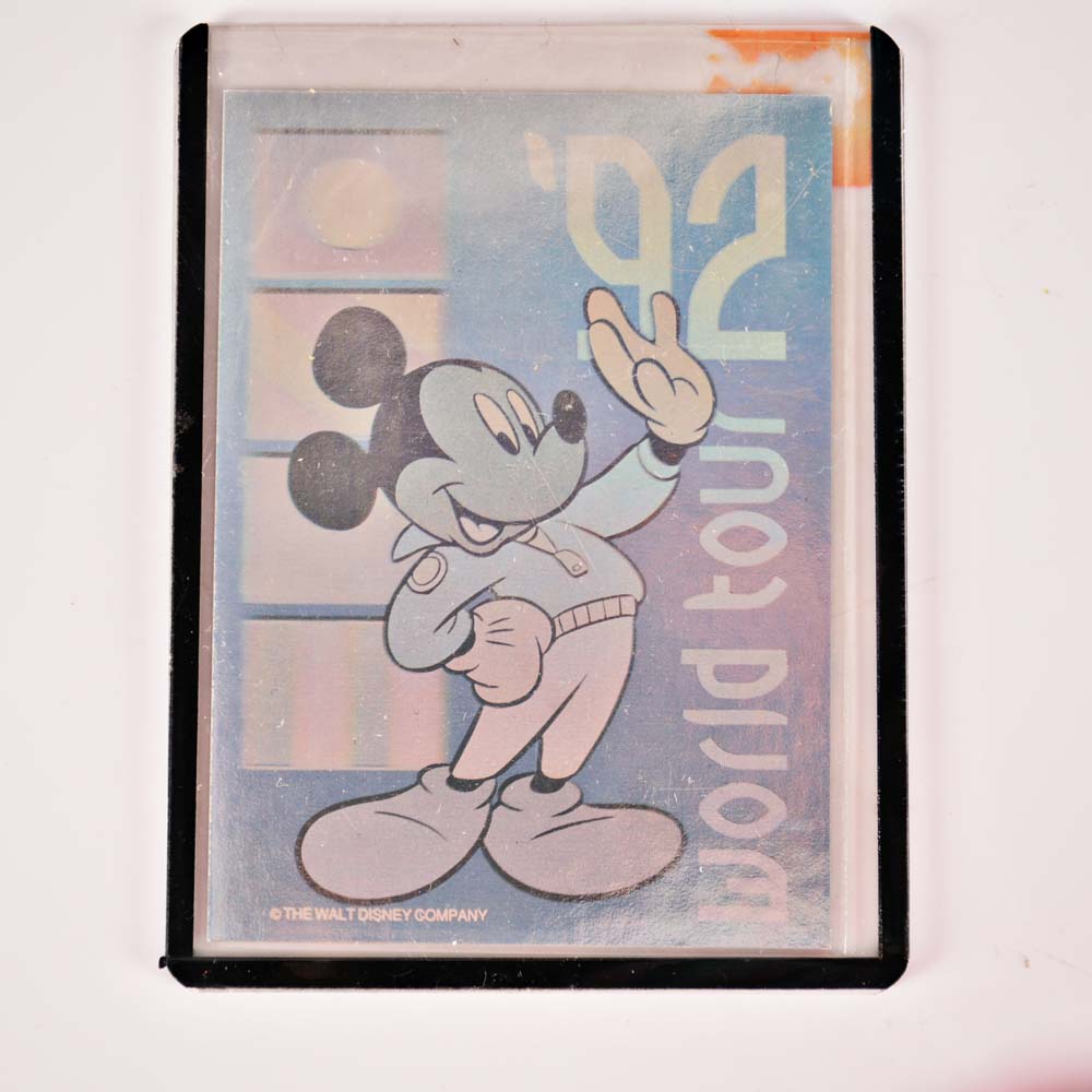 Holographic Walt Disney Cards