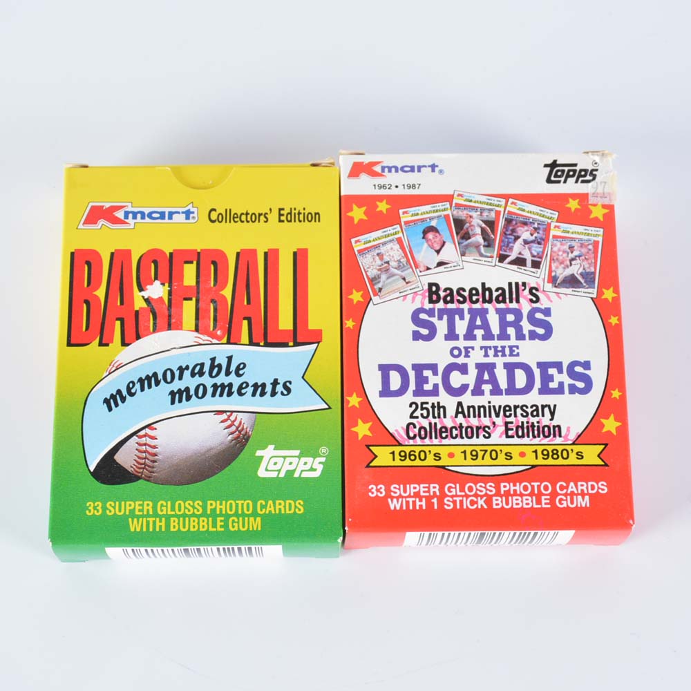 Topps Kmart Baseball Cards