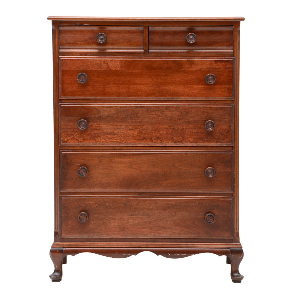 Cherry Six Drawer Chest