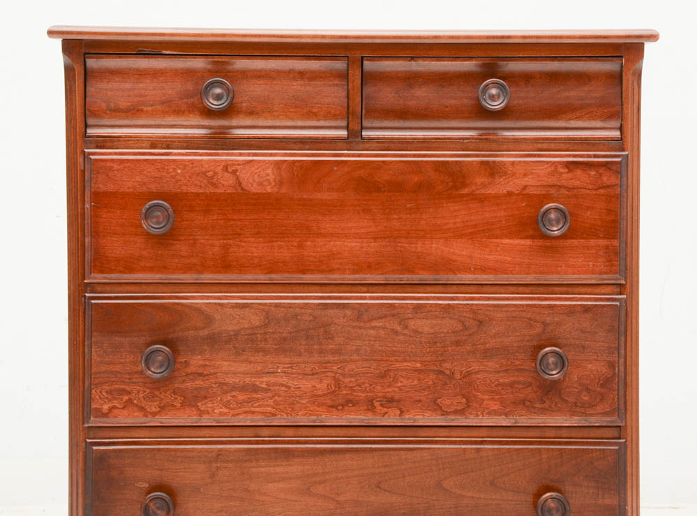 Cherry Six Drawer Chest