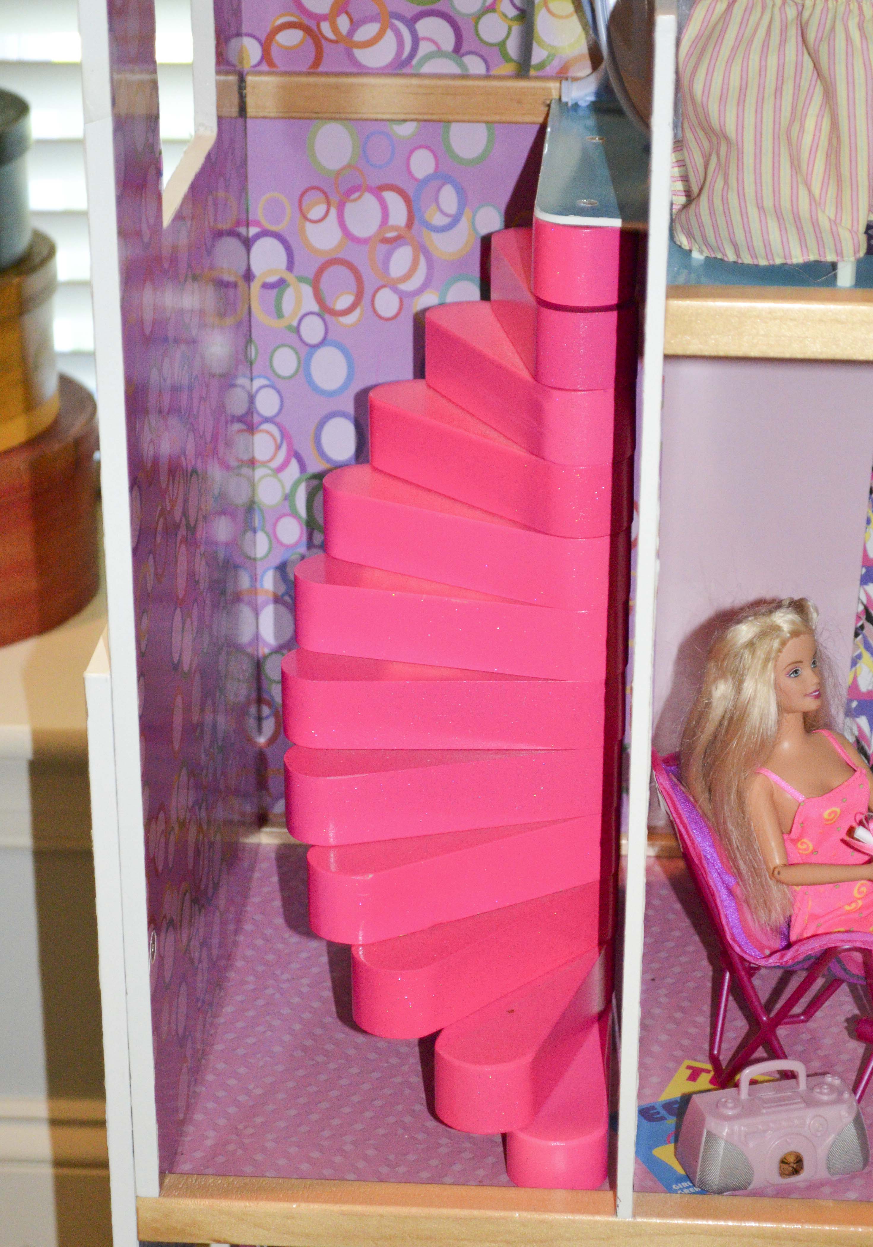 Barbie Doll House with Barbies and Furniture