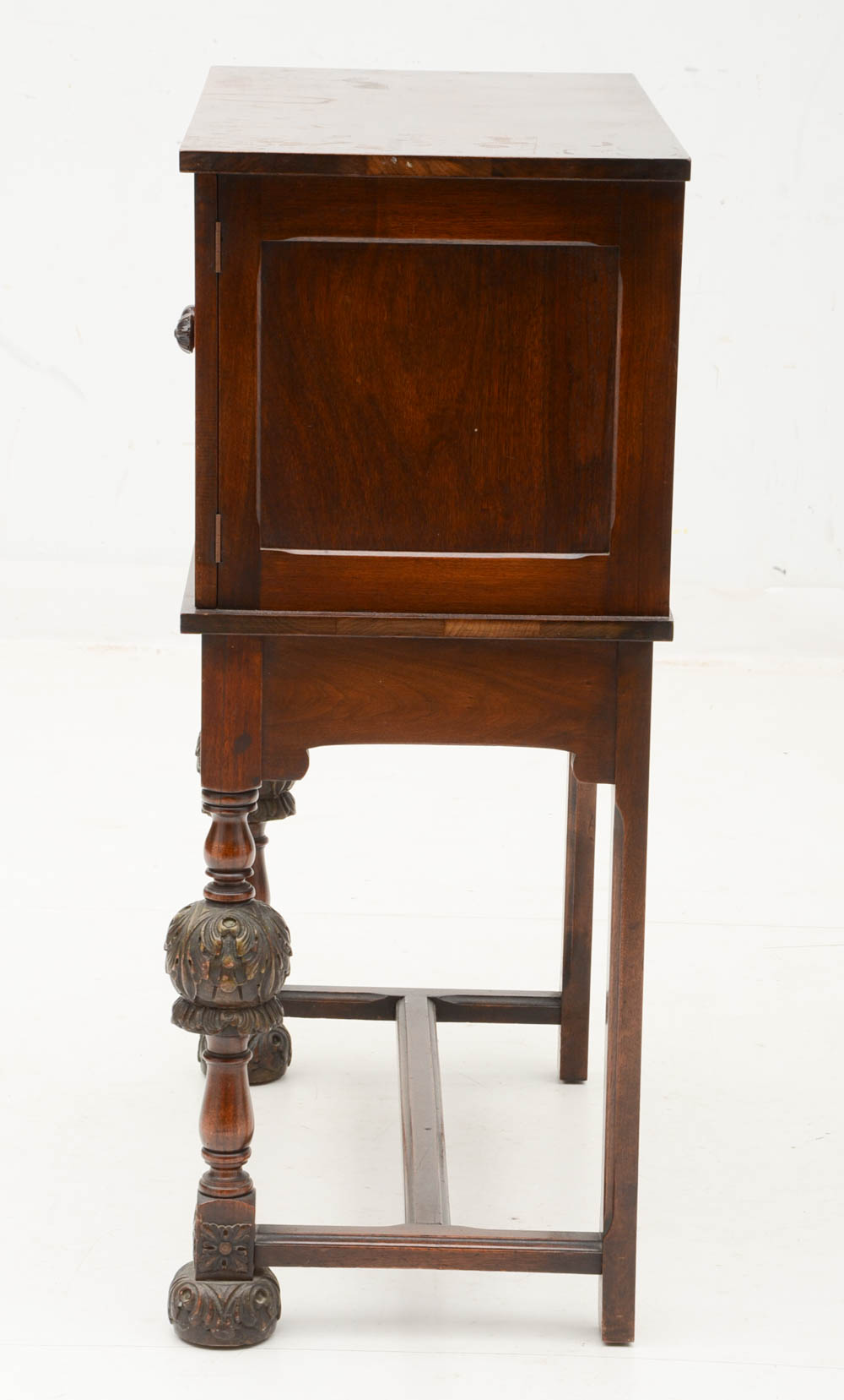 Antique Carved Highboy Cabinet