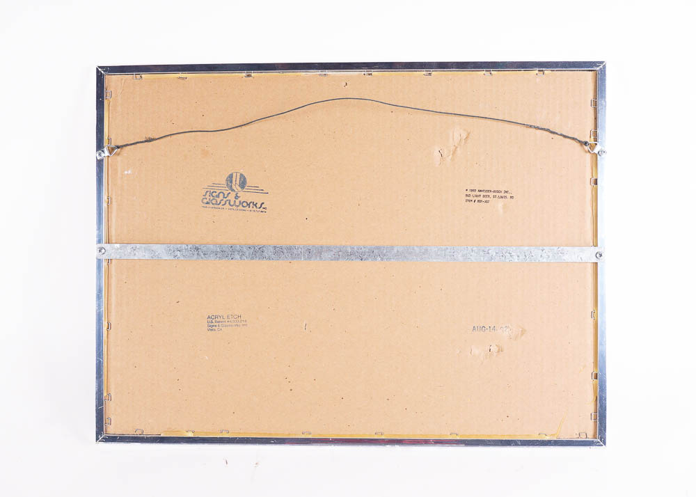 Bud Light Mirror Bar Sign