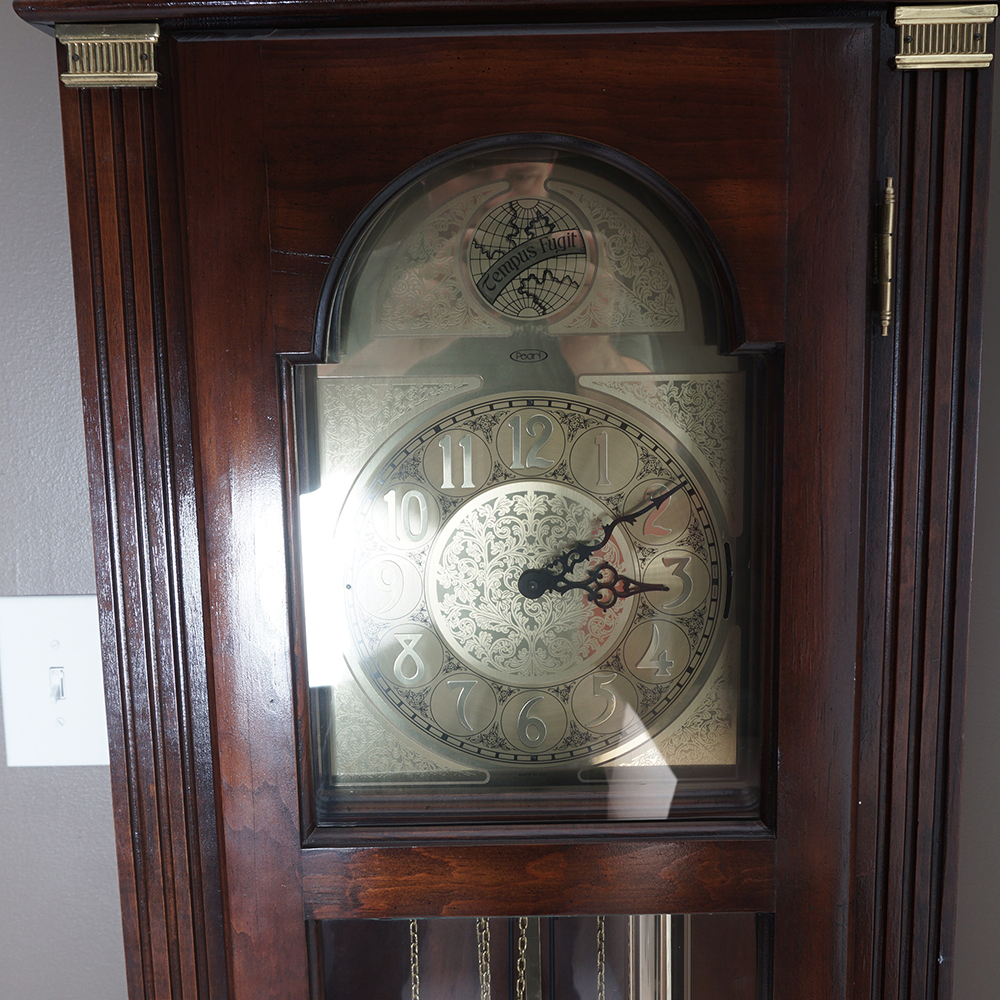 Tempus Fugit "Pearl" Grandfather Clock