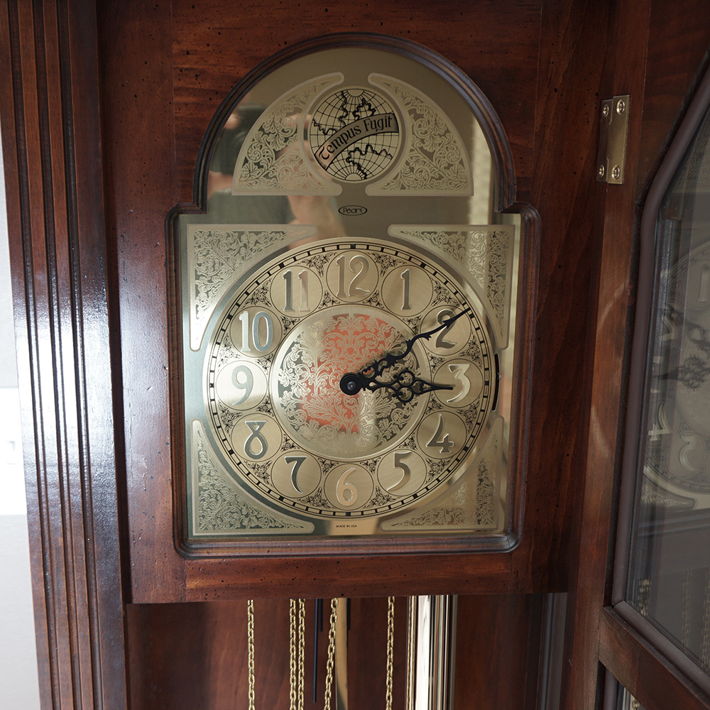 Tempus Fugit "Pearl" Grandfather Clock