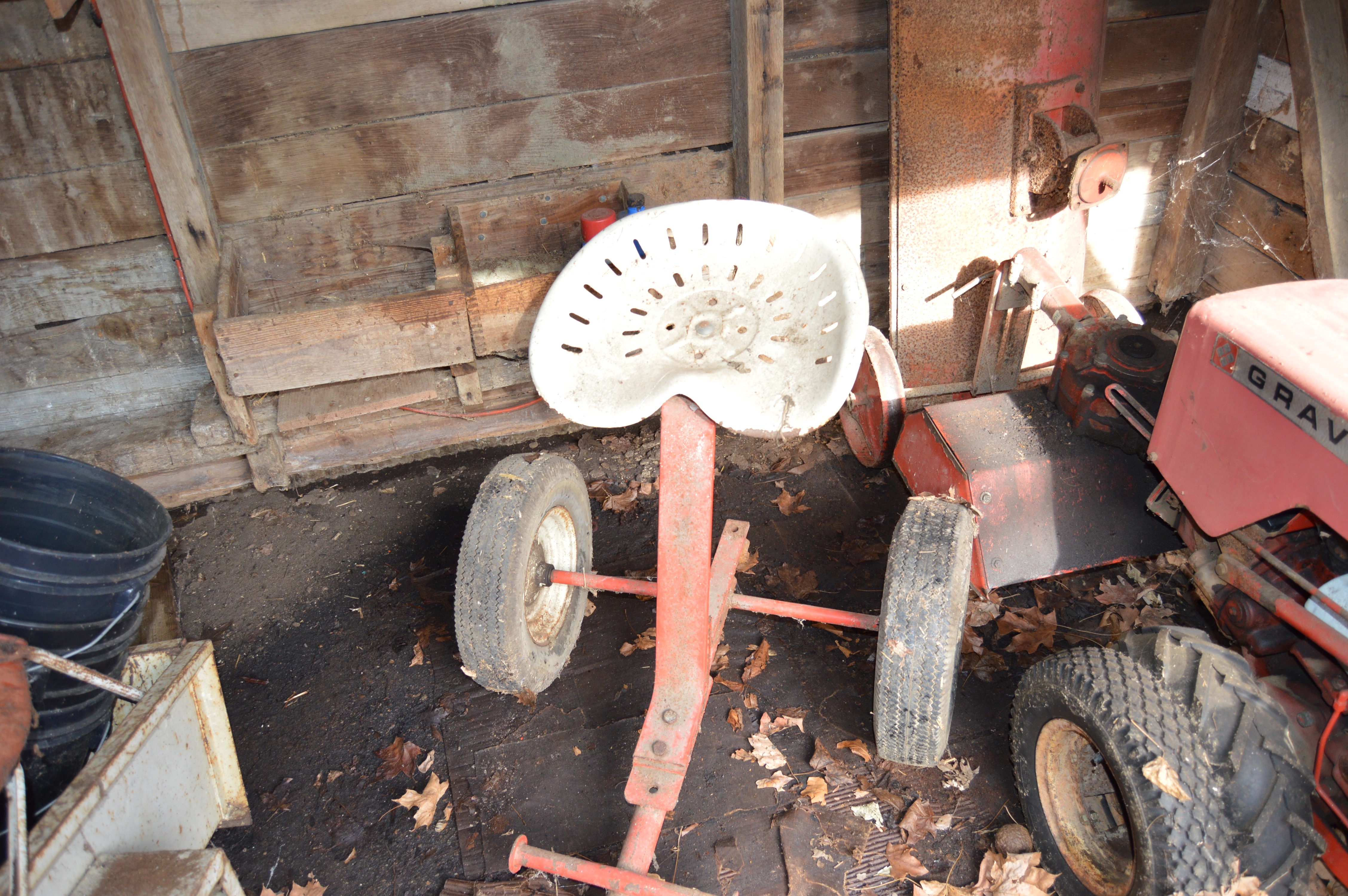 Vintage Gravely Super Convertible Walk-Behind Tractor