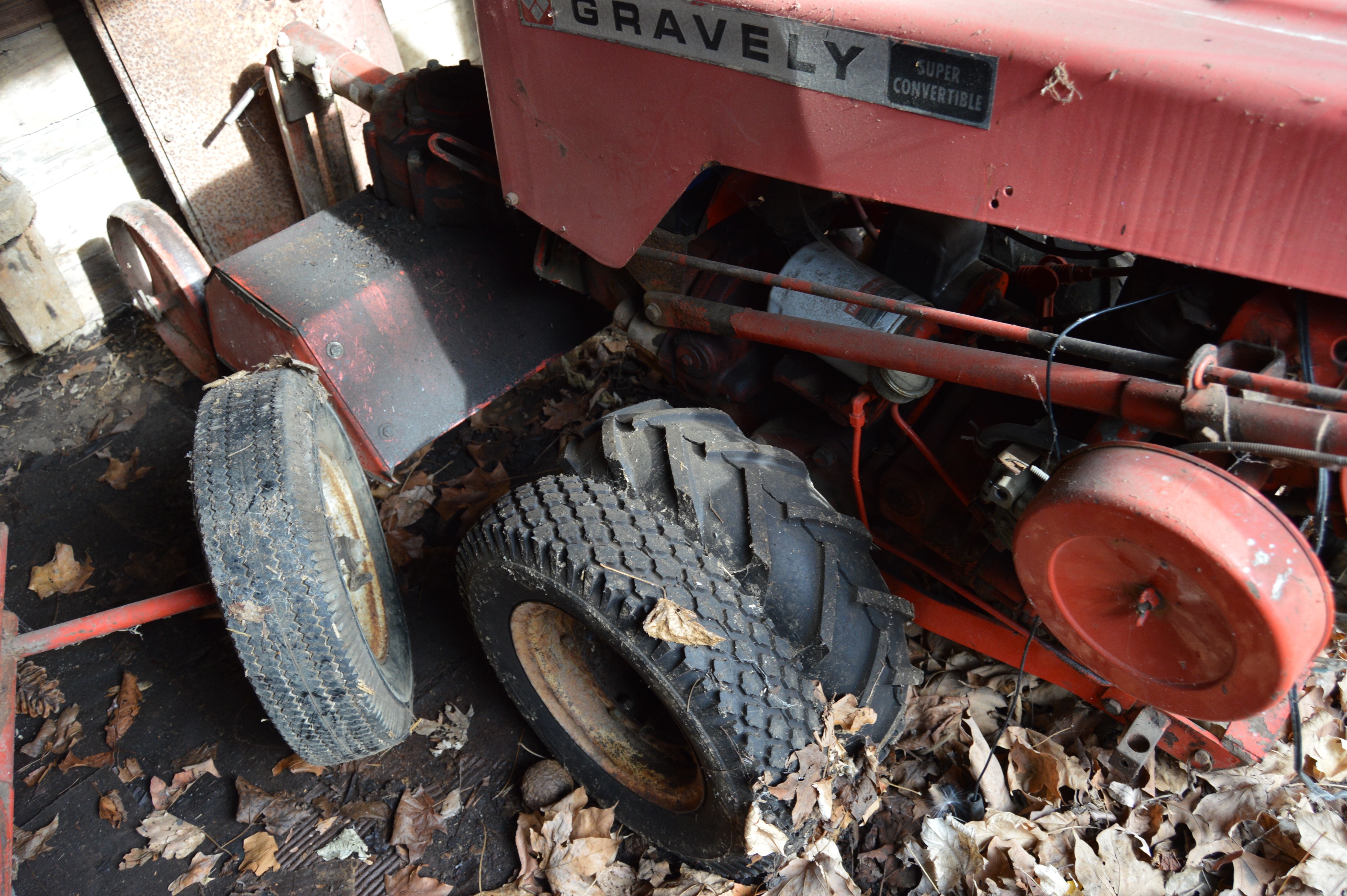 Vintage Gravely Super Convertible Walk-Behind Tractor