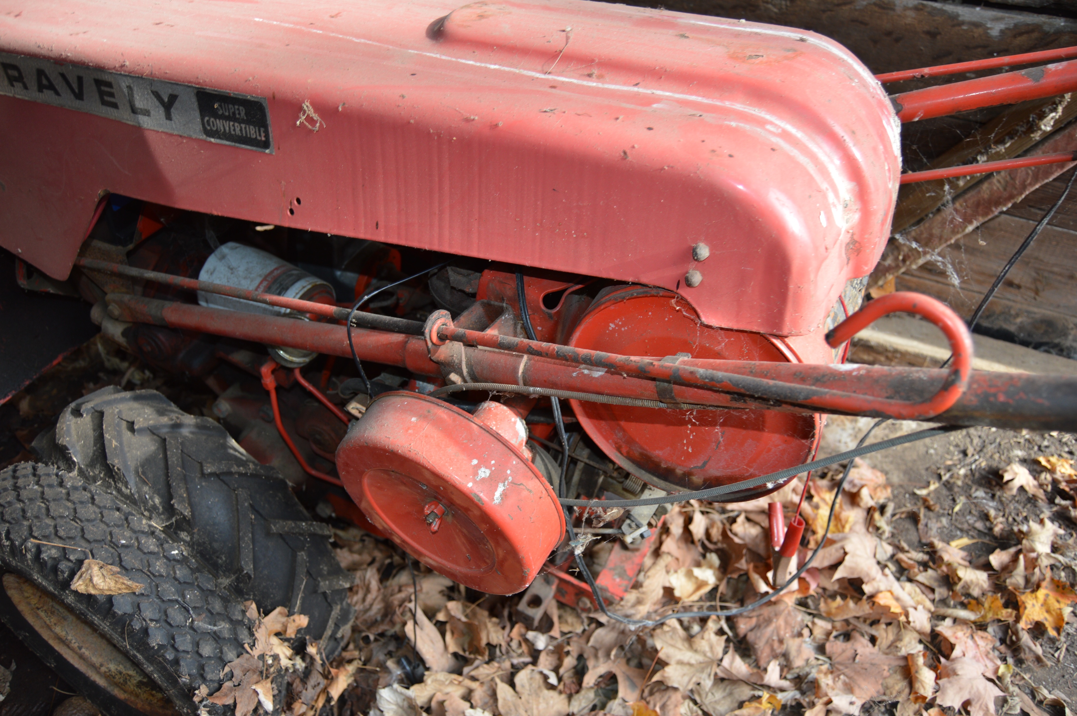 Vintage Gravely Super Convertible Walk-Behind Tractor